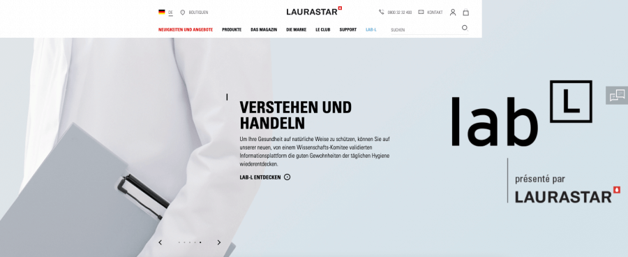 Laurastar Online shop